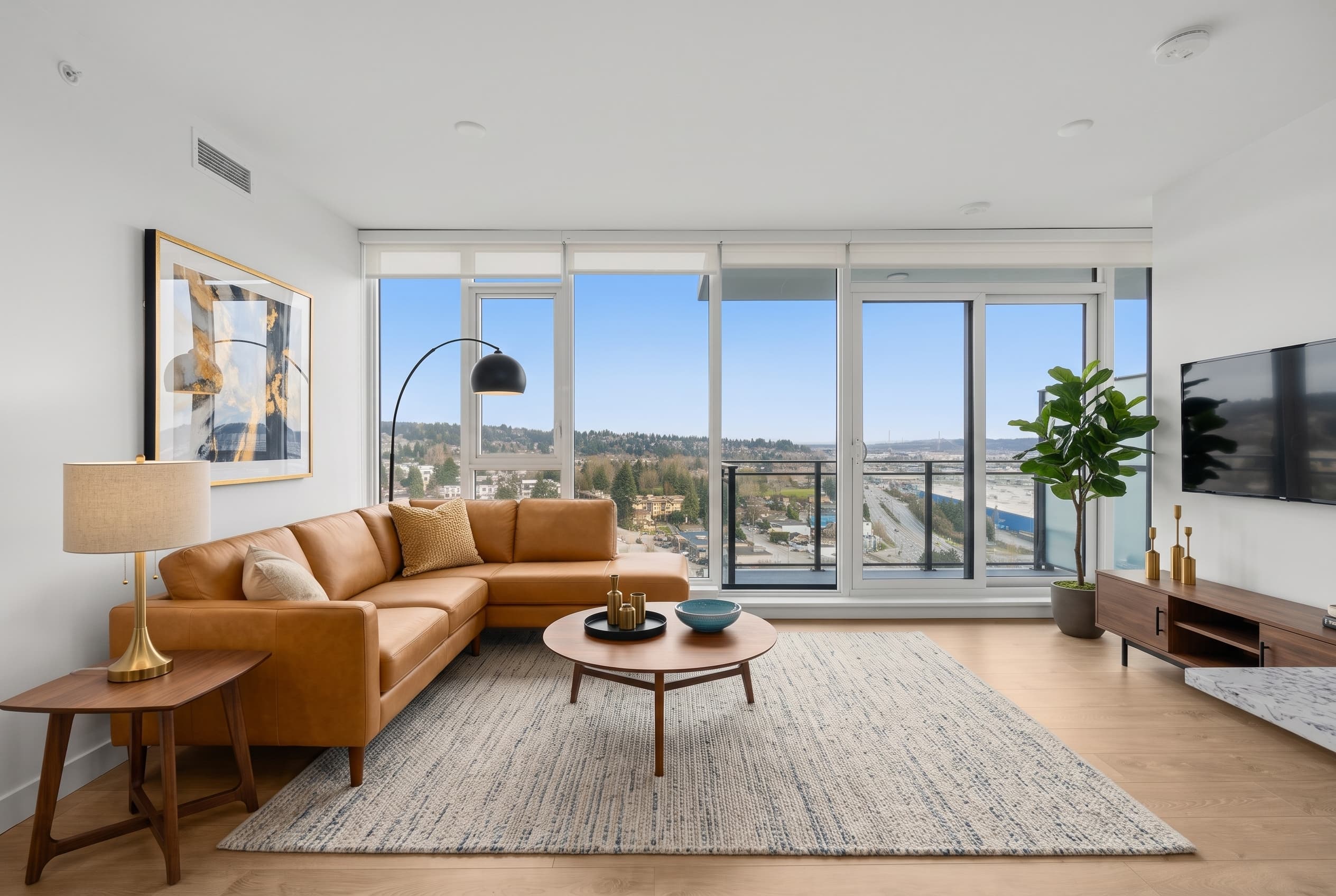 Living Room — after virtual staging